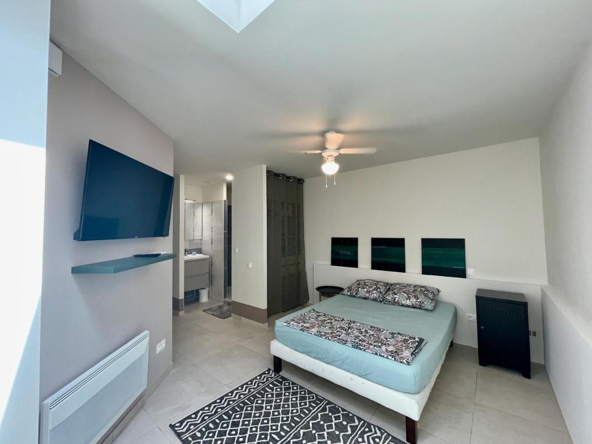 Appartement Souplex Jardin Proche Autoroute, Plages Et Attractions, Wifi - Tv, Calme Bessan Екстер'єр фото