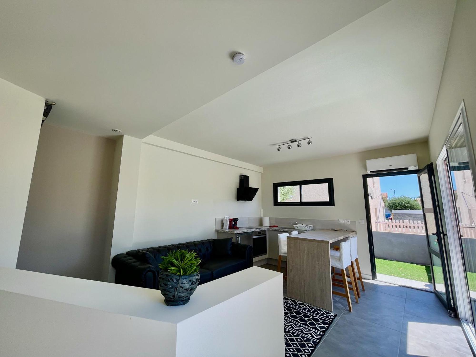 Appartement Souplex Jardin Proche Autoroute, Plages Et Attractions, Wifi - Tv, Calme Bessan Екстер'єр фото